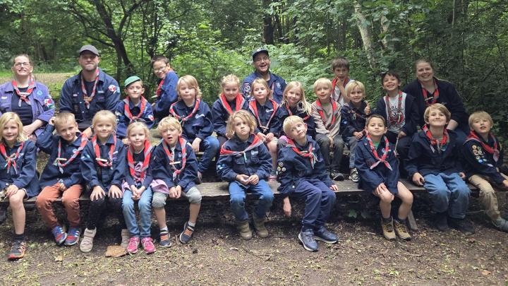 Billede af Mirko samt Familie spejder der måske kommer næste år